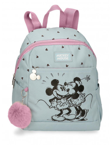 3792121 BACKPACK  35CM. MICKEY Y MINNIE KISSES